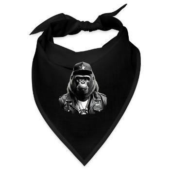 Georg the Gorilla - Bandana - Schwarz - Vorne