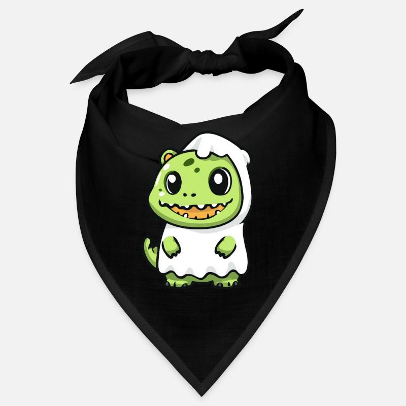 Alligator Halloween Comic Ghost Bandana