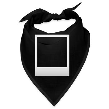 Rahmen mit Schatten - Bandana - Schwarz - Vorne