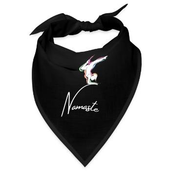 Namaste - Bandana - Schwarz - Vorne