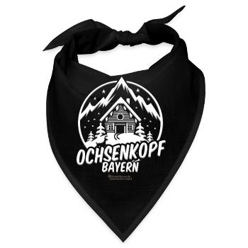 Ochsenkopf Bayern Skigebiet - Bandana - Schwarz - Vorne