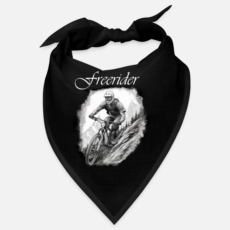 Freerider white Bandana