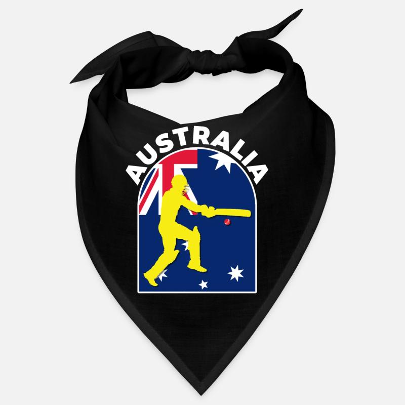 Batteur de cricket d’Australie Drapeau de l’Australie Bandana