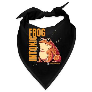 Der Froschprinz - Bandana - Schwarz - Vorne