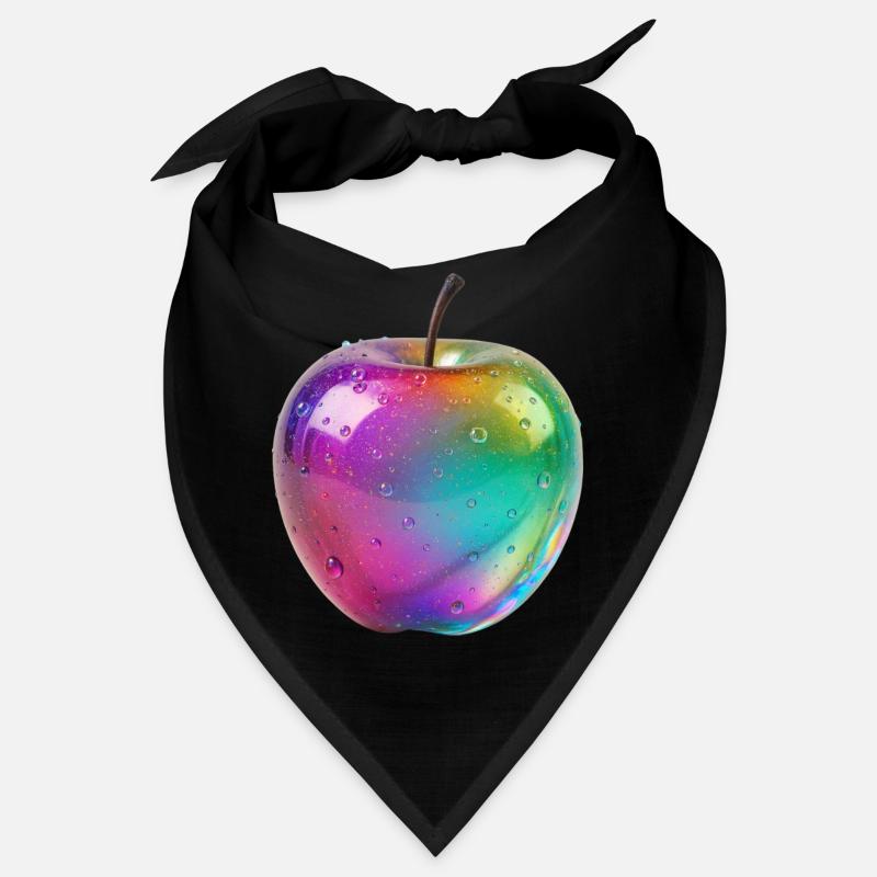 Conception esthétique de la pomme arc-en-ciel Bandana