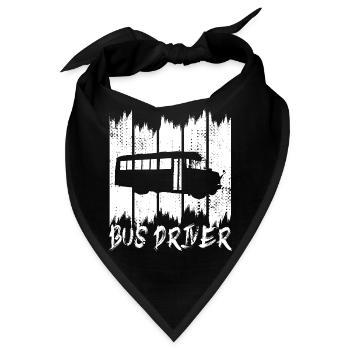 Bus Driver - Bandana - Schwarz - Vorne