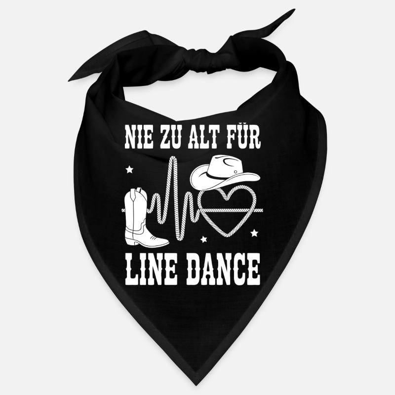 Never too old for line dancing Bandana