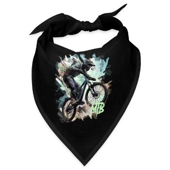 Mtb - Bandana - Schwarz - Vorne