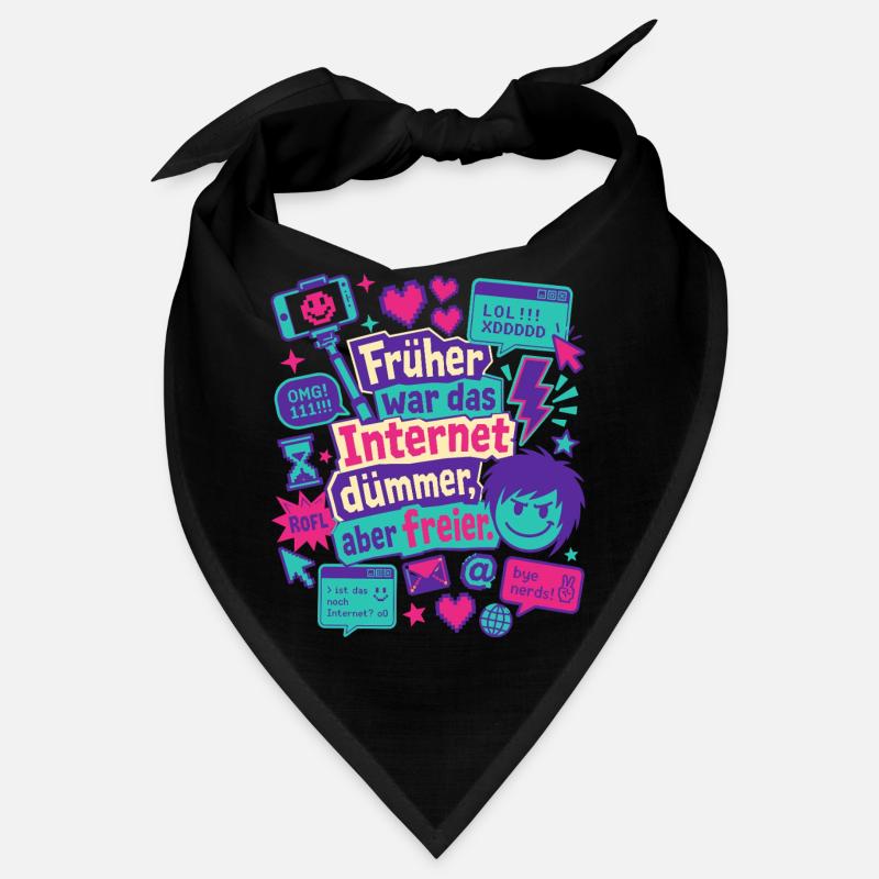 Früher war das Internet dümmer, aber freier. Bandana