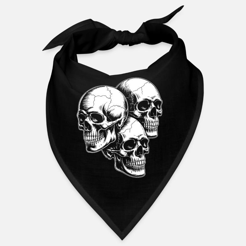 Skull Trio Bandana