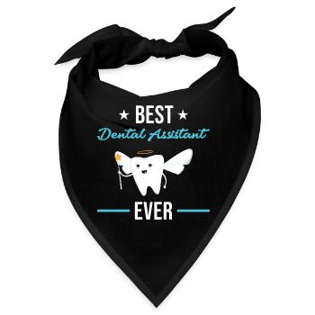 Best Dental Assistant Ever Dental Assistant - Bandana - Schwarz - Vorne