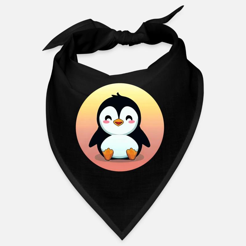 Sonnenuntergangs-Pinguin: Einfach süß Bandana