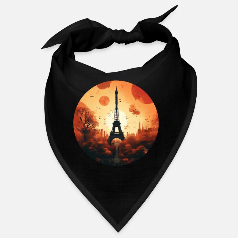 Sunset in Paris: Eiffel Tower and Bandana