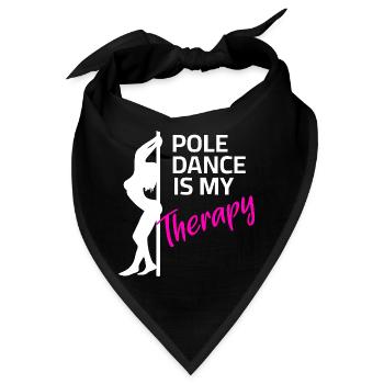 Tanzen Pole dance Pole Dance Poledance Tanzkurs - Bandana - Schwarz - Vorne