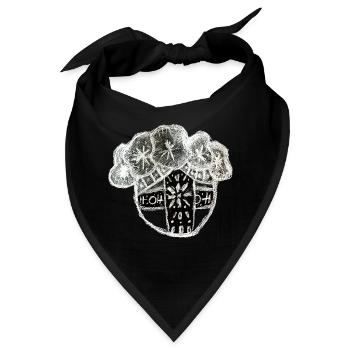 Ukrainische Puppe Talisman. Motanka.Folklore UA. - Bandana - Schwarz - Vorne