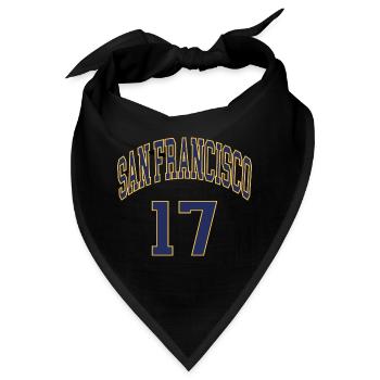 San Francisco 17 - Bandana - Schwarz - Vorne