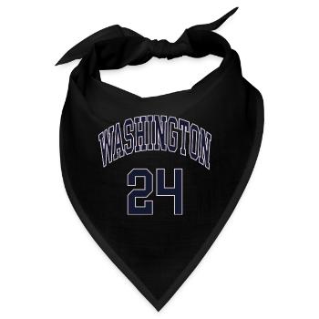 Washington 24 - Bandana - Schwarz - Vorne