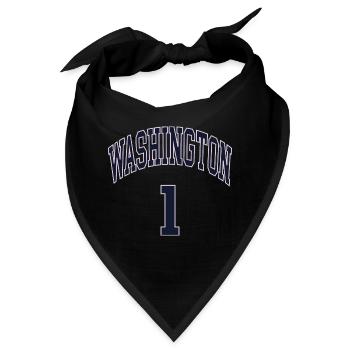 Washington 1 - Bandana - Schwarz - Vorne