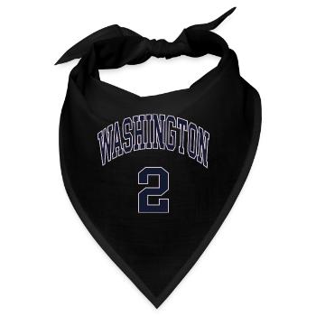 Washington 2 - Bandana - Schwarz - Vorne