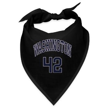 Washington 42 - Bandana - Schwarz - Vorne
