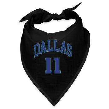 Dallas 11 - Bandana - Schwarz - Vorne