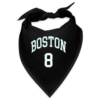 Boston 8 - Bandana - Schwarz - Vorne