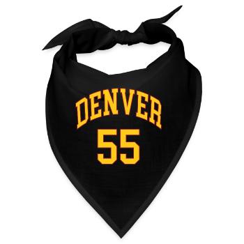 Denver 55 - Bandana - Schwarz - Vorne