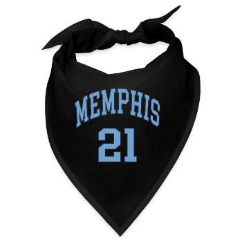 Memphis 21 - Bandana - Schwarz - Vorne
