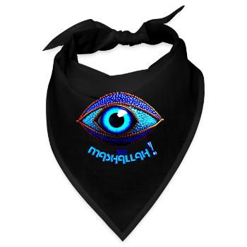 Say Mashallah - Bandana - Schwarz - Vorne