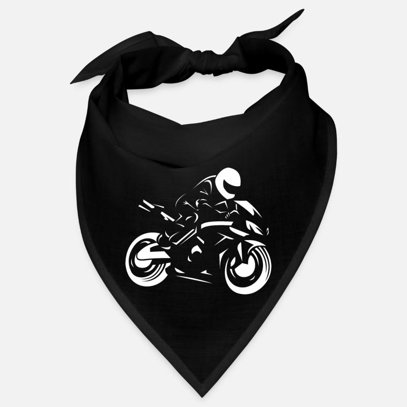 Moto de pilote super athlète Bandana