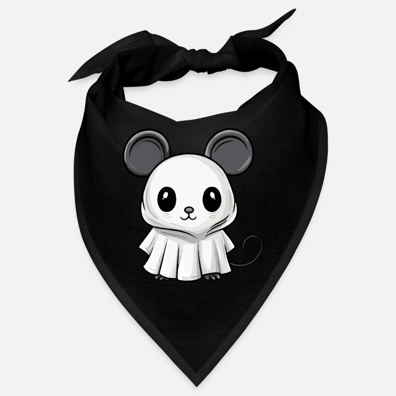Mouse Halloween Comic Ghost Bandana