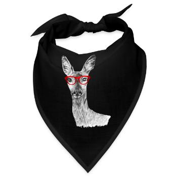 Rogen - Bandana - Schwarz - Vorne