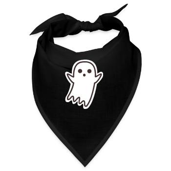 Gespenst - Bandana - Schwarz - Vorne