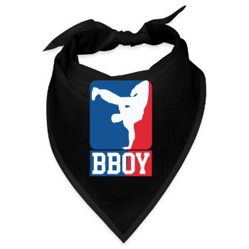 Breakdance B-Boy Streetdance Design Hip Hop Dance - Bandana - Schwarz - Vorne