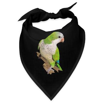 Argentinischer Sittich - Bandana - Schwarz - Vorne
