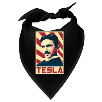 Nikola Tesla - Bandana - Schwarz - Vorne
