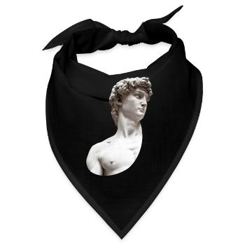 David | Michelangelo di Lodovico Buonarroti Simoni - Bandana - Schwarz - Vorne