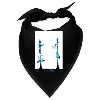 Treffen - Bandana - Schwarz - Vorne