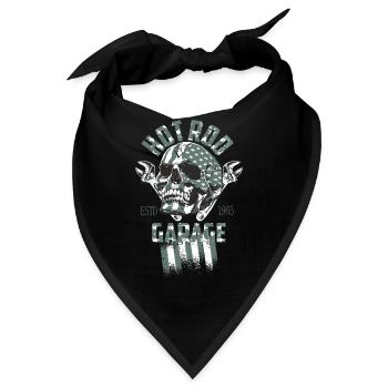 Hot Rod Garage - Bandana - Schwarz - Vorne