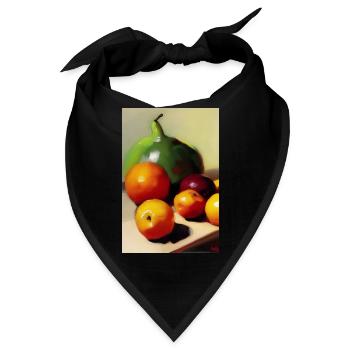 Früchte - Bandana - Schwarz - Vorne