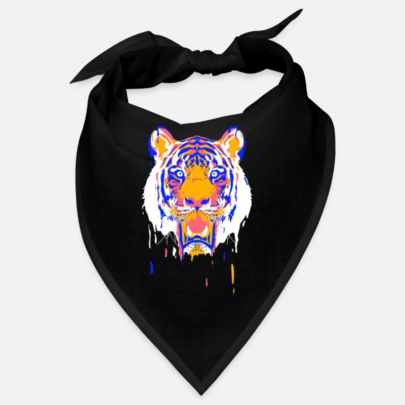 Paint tiger Bandana