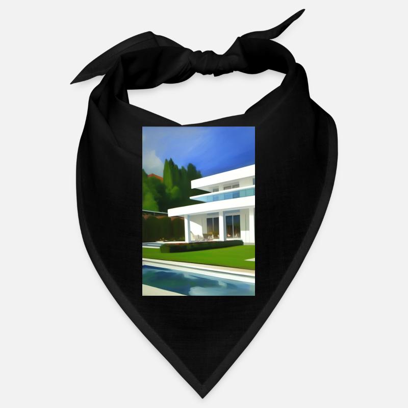 Weiße Villa mit Pool Bandana