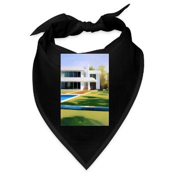 Weiße Villa mit Pool - Bandana - Schwarz - Vorne