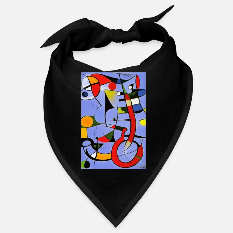 Art abstrait Bandana