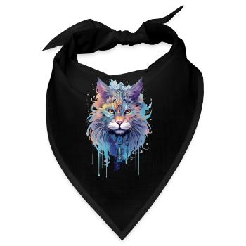 Indie Cat - Bandana - Schwarz - Vorne