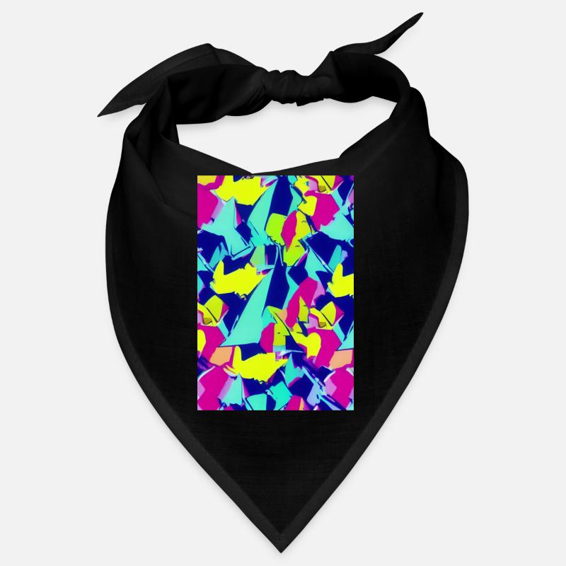 Retro Pattern Colorful Bandana