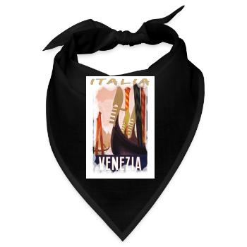 VENEZIA - Bandana - Schwarz - Vorne