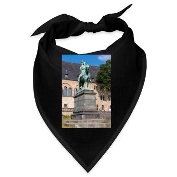 Reiterstandbild von Friedrich I. Barbarossa - Bandana - Schwarz - Vorne