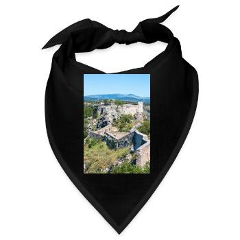 Festung Knin (Kninska tvrđava) Kroatien - Bandana - Schwarz - Vorne
