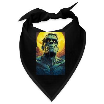 Monster - Bandana - Schwarz - Vorne